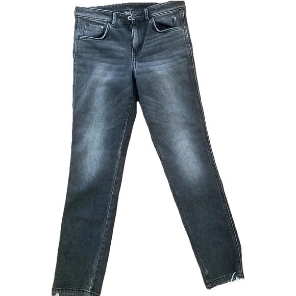 H&M Jeans Black Womens 29 Slim Ankle - Picture 2 of 11